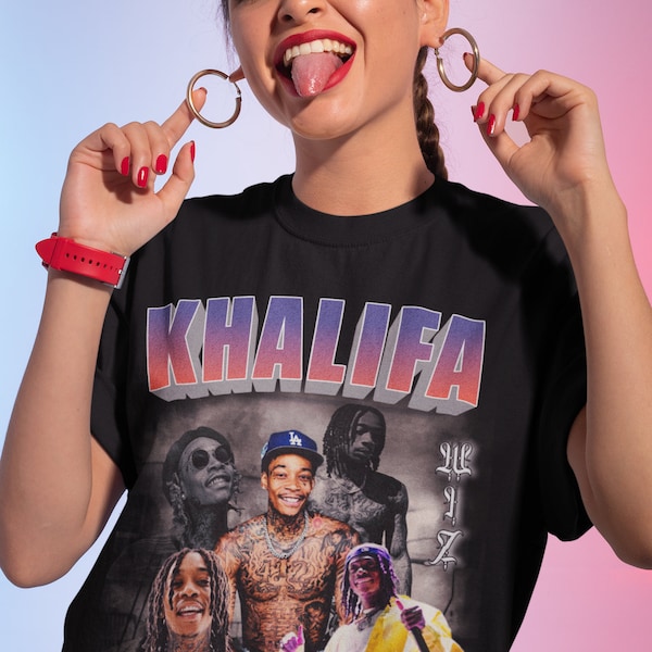 WIZ KHALIFA | Wiz Khalifa Shirt Tshirt Tee | Wiz Khalifa Sweater Sweatshirt | Wiz Khalifa Hiphop Rapper RnB