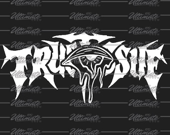 Trustissue" JDM car sticker for the windshield or rear window