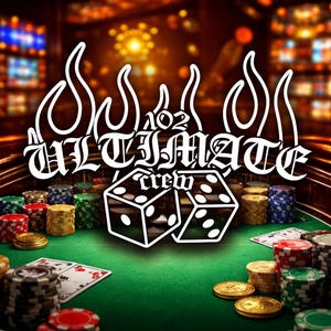 102 Ultimate Dices Flame" JDM autostickers voor de voorruit of achterruit