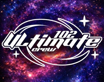 102 Ultimate Galaxy" vinyl stickers for the front or rear window of your car, various colors, JDM