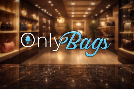 OnlyBags" JDM car sticker for the windshield or rear window