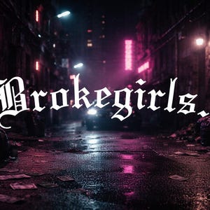 Naklejki JDM na przednią lub tylną szybę samochodu „Brokegirls” DO POBRANIA CYFROWEGO