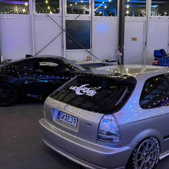 Starborn" JDM car sticker for the windshield or rear window