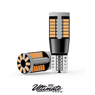 LED Strobe Bulbs W5W socket - stylish vehicle lighting with a fascinating strobe effect