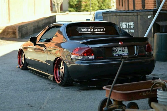 F*ck your opinion" sticker vinyl multiple colors