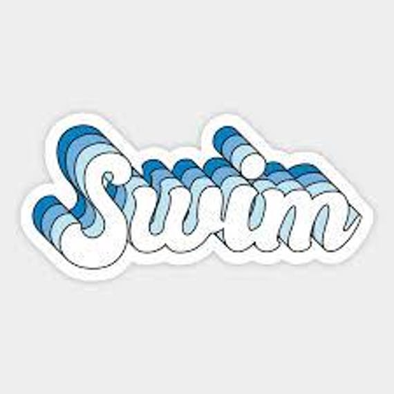 Swim Sticker