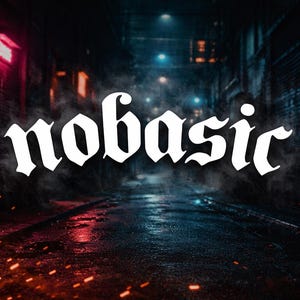 Autocollant JDM « nobasic » pour pare-brise ou lunette arrière