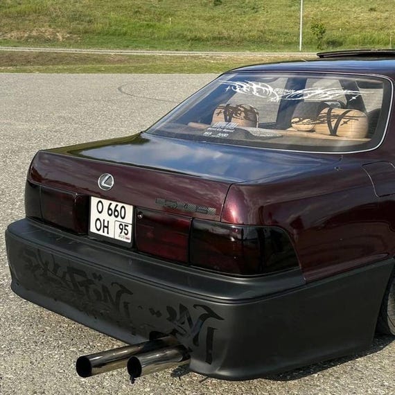 Tribalation" JDM car sticker for the windshield or rear window