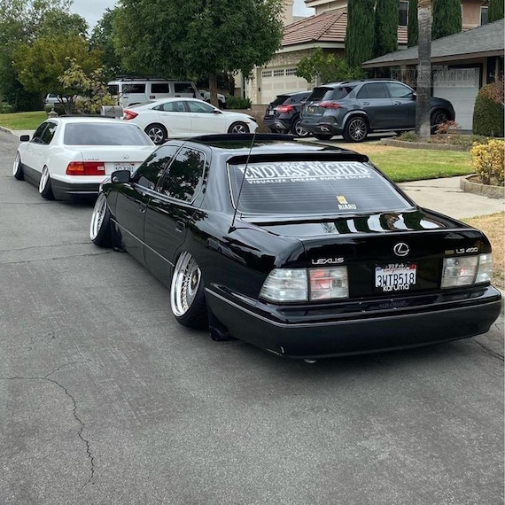 Endless Nights" JDM car sticker for the windshield or rear window