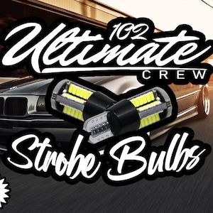LED Strobe Bulbs W5W, T10E, 1156, P21W socket - Stylish vehicle lighting with fascinating strobe effect in white, yellow or pink