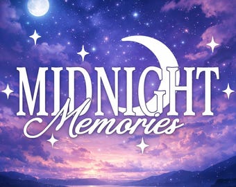 "Midnight Memories" JDM car sticker for the windshield or rear window