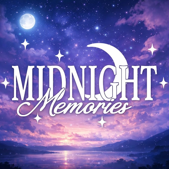 "Midnight Memories" JDM car sticker for the windshield or rear window