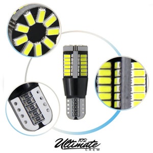 LED Strobe Bulbs W5W socket stylish vehicle lighting with a fascinating strobe effect image 3