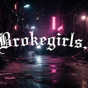 Autocollant JDM « Brokegirls » pour pare-brise ou lunette arrière