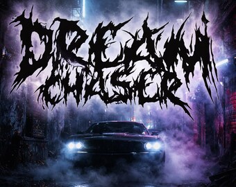Dream Chaser" JDM car sticker for the windshield or rear window