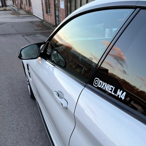 Instagram Sticker Individual Name, various colors / Express shipping to DE