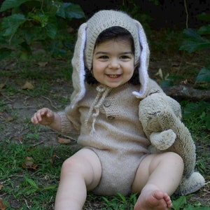Baby Bunny Knit Outfit
