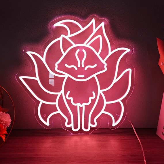 Eevee Pokemon Neon Sign, LED Light, Anime