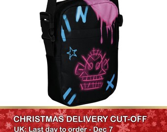 Jinx Leather Wallet - Cyberpunk Card Holder - 2077 - Edgerunner