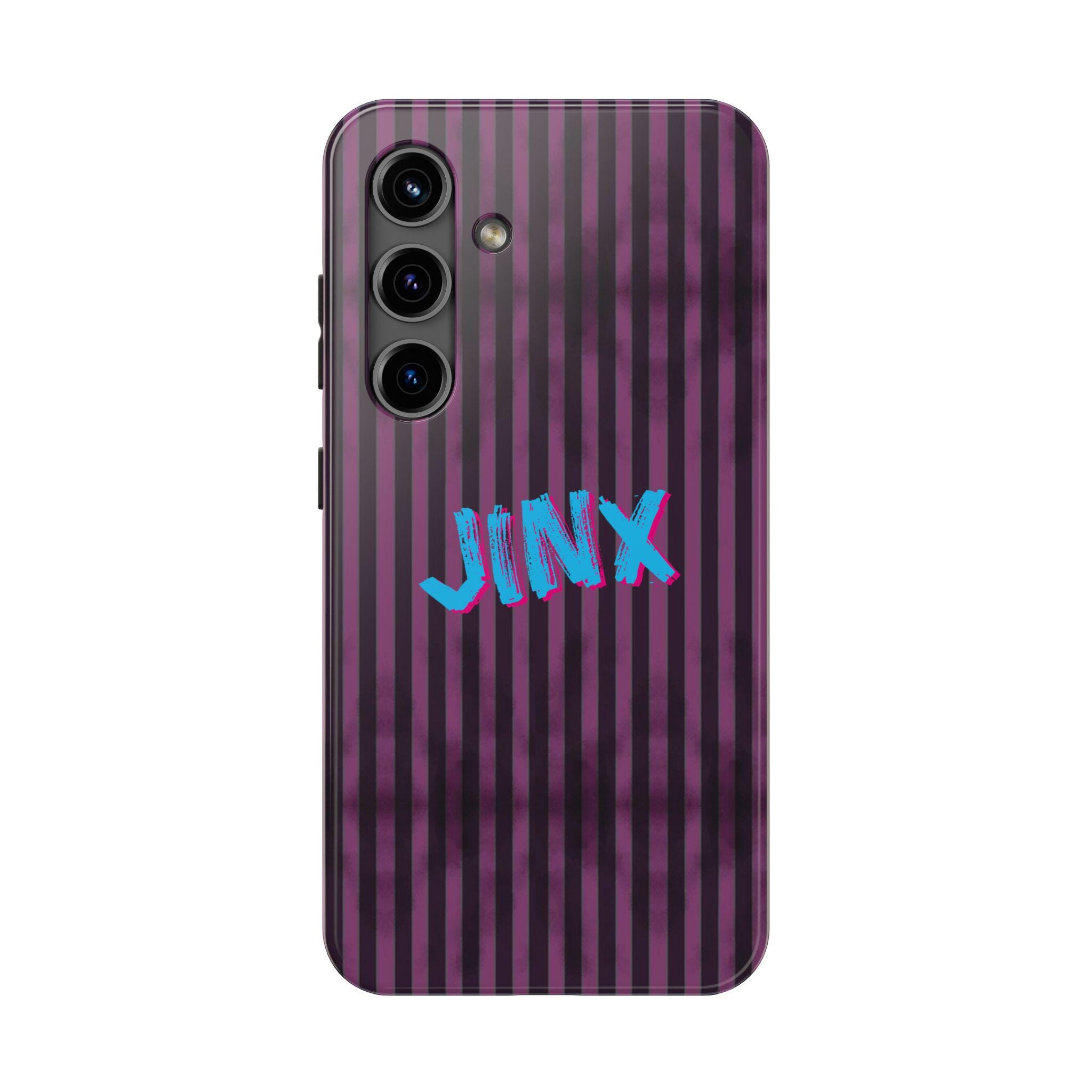 Personalized Jinx Inspired Tough Phone Case Arcane & League of Legends Style Personalized Jinx Inspired Tough Phone Case Arcane & League of Legends Style