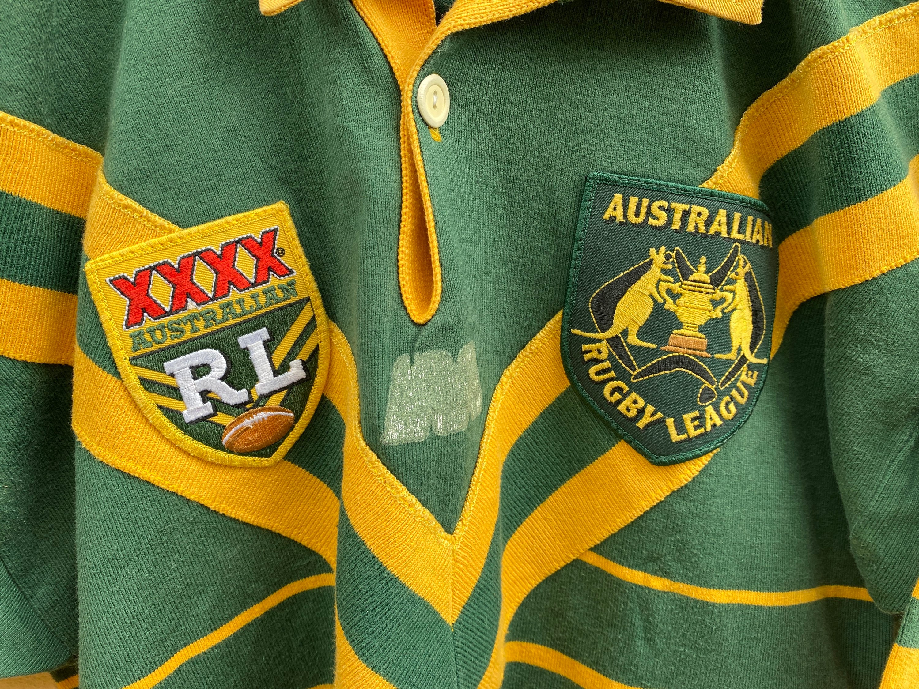Australia Rugby League Vintage Jersey Classic ARL Shirt Trikot size S