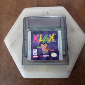 Cartouche de jeu vidéo authentique originale Game Boy Color GBC Klax testée et fonctionnelle