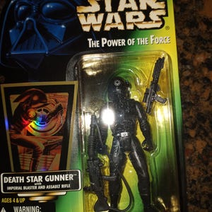Star Wars Power of the Force Death Star Gunner 1996 Kenner Action Figure MOSC