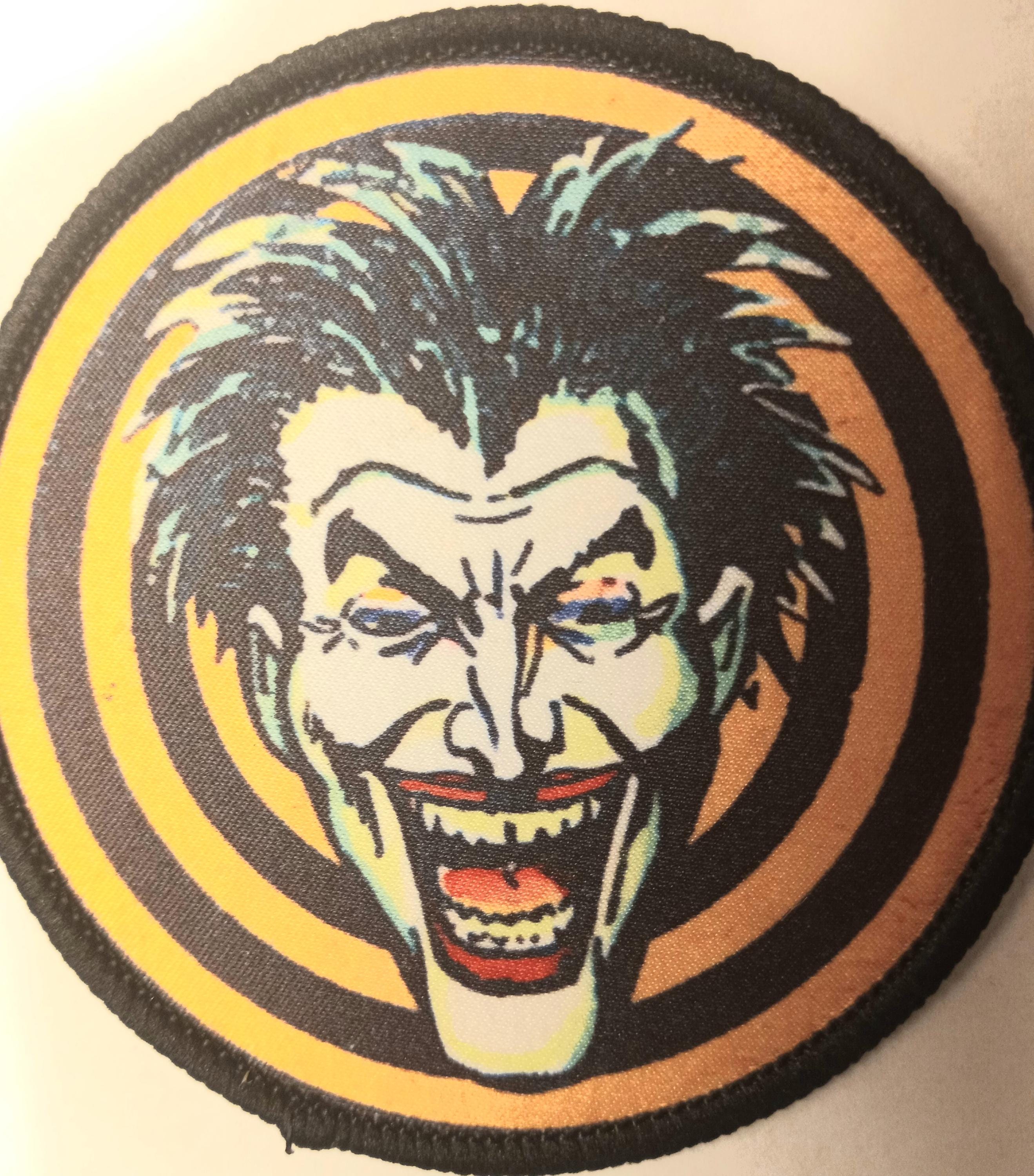 1989 Batman Joker Goon Sew-on Patch – Tim Burton Cosplay Accessory