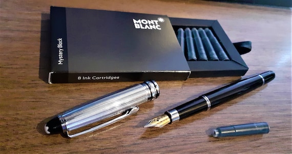 Mont blanc fountain pen case online