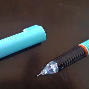 Rotring Vintage ALTRO Stylograph Pen - green and light blue Produced in 1988 Original NOS in its Original Rotring Tintenkuli cylinder box