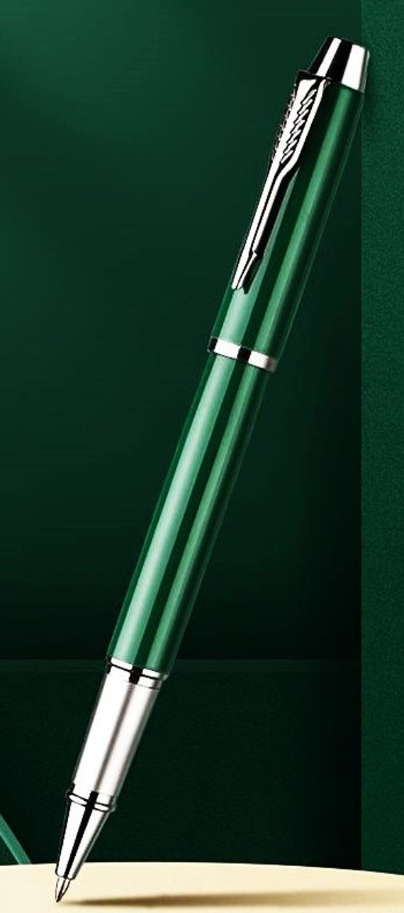 Stylo Rollerball Parker Vector Edition Special - Couleur Techno Green - Neuf Fabriqué Au Royaume-Uni