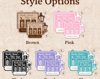 Book Shelf Decor Counter, Bookish Ornament For Readers