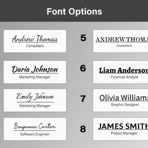 Custom Desk Name Plate - Desk Name Plate With Aluminum Holder, Office ...