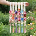 Personalized Floral Graduation Stole, Floral Graduation Lei with Tag, Class of 2026, Graduation Sash, Senior Photo Prop, Graduation Gifts