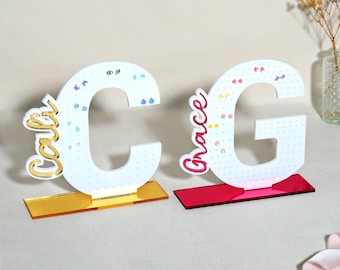 Personalized Acrylic Earring Holder - Custom Jewelry Organizer, Gifts for Teenage Girls