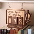 Personalized Books Read Tracker - Books Read This Year, Bookshelf Counter, Bookish Decor, Bookish Gift, Gift for Readers, Book Lovers Gift