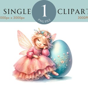 Oster Fee Clipart, Frühling Fee Clipart, Fee Sommer Illustration für Karte einladen, Papierkunst Scrapbooking Journaling