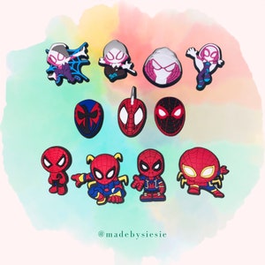 Plenty of assortment charms now available! You can pick what kind of r, spiderman  croc charms