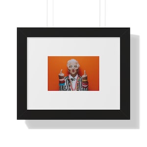 Framed Humor Poster, Funny Wall Art, Quirky Home Decor, Gift for Friends, Modern Artwork, Living Room Decoration