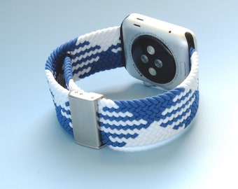 Bracelet à boucle solo réglable pour Apple Watch 1 2 3 4 5 6 7 8 9 M02