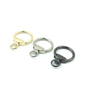 Ring Carabiner Snap Hook Round Key C5Num8