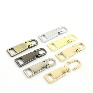 Reißverschluss Endstück Ersatz Anhänger Schieber Zipper Puller Metall Reparaturset C1RSM09