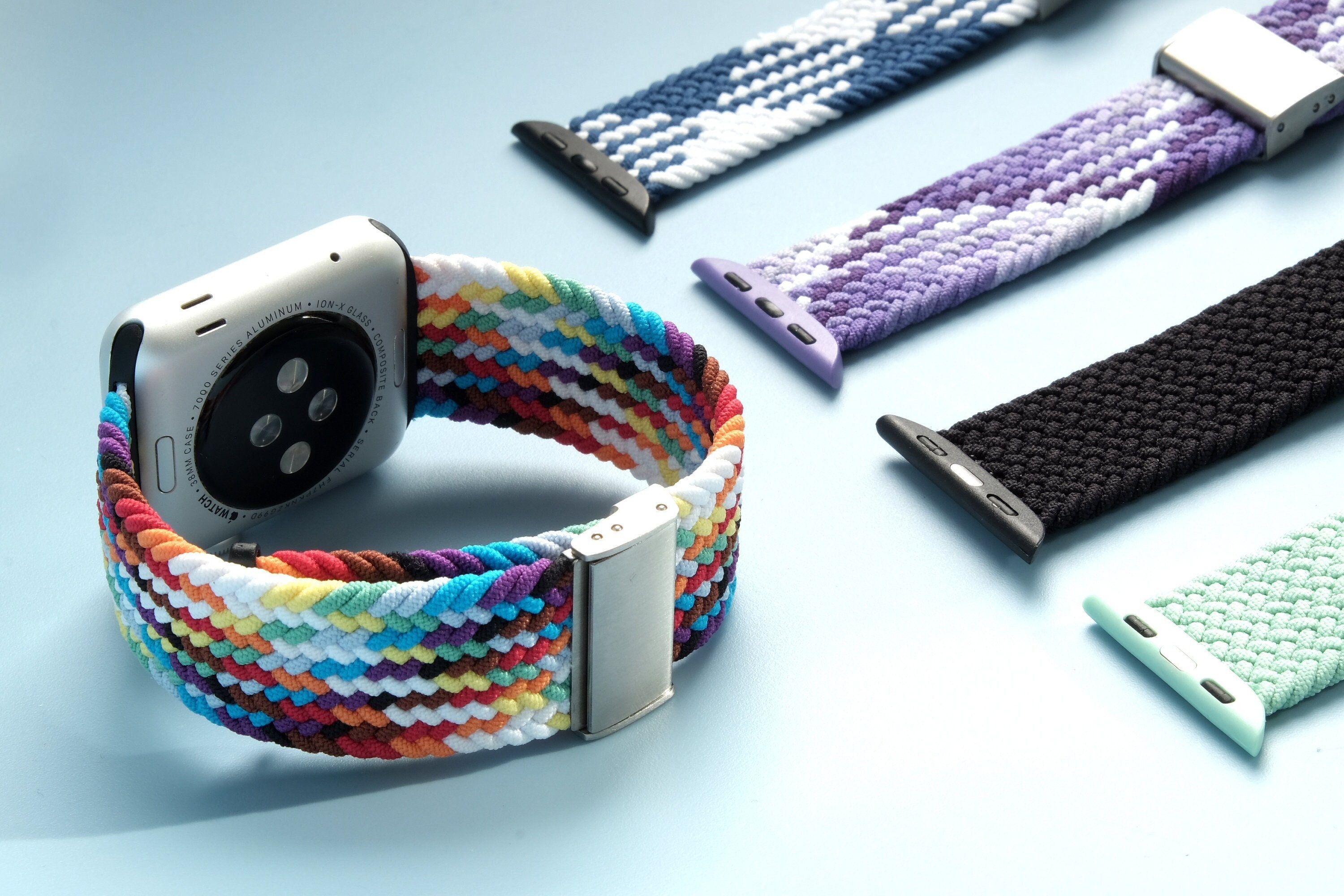 Adjustable strap for Apple Watch 1 - 7 8 9 10 ABM02