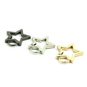 Star Carabiner Snap Hook Round Key Ring C5Stern