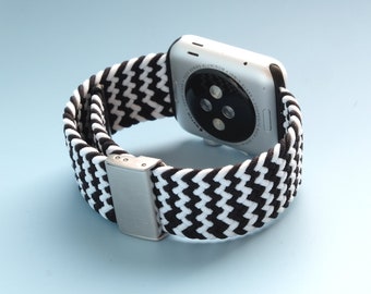 Verstellbares Solo Loop Armband für Apple Watch M02