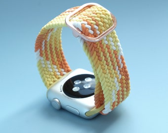 Verstellbares Solo Loop Armband für Apple Watch M03