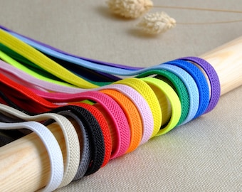 Cordones planos elásticos, cordones para calzado deportivo y de ocio, talla 5.5.