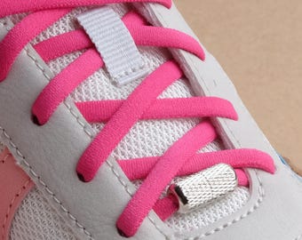 Elastische flache Schnürsenkel mit/ohne Kapselverschluss – kein Binden mehr – 95 cm – für Sneaker & Alltagsschuhe Kinder Erwachsen 5.0