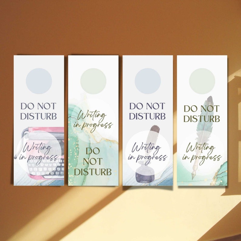 Do Not Disturb Printable Sign Printable Door Hanger Writing - Etsy