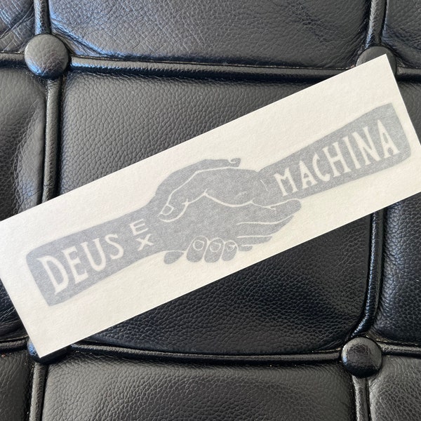 Deus Ex Machina Sticker Caferacer Flattracker Scrambler Vintage Classic Motorbike customs SR 500 BMW R100 R80 Triumph T-Shirt Cap Hoodie BMX